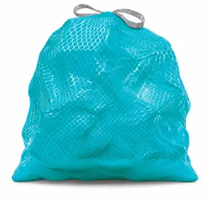 Glad ForceFlex MaxStrength Tropical Bahama Bliss Febreze Kitchen Trash Bags, 13 Gal, 90 Ct (Pack May Vary)
