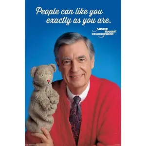 Mister Rogers - As You Are Wall Poster