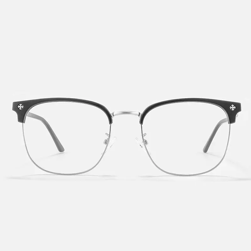 Velori Elegance Half-Rim Frames - Sophisticated Modern Design for Everyday & Special Occasions