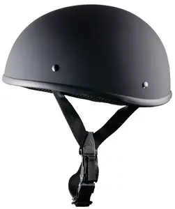 Smallest lightest DOT Beanie Helmet Flat Black No Peak