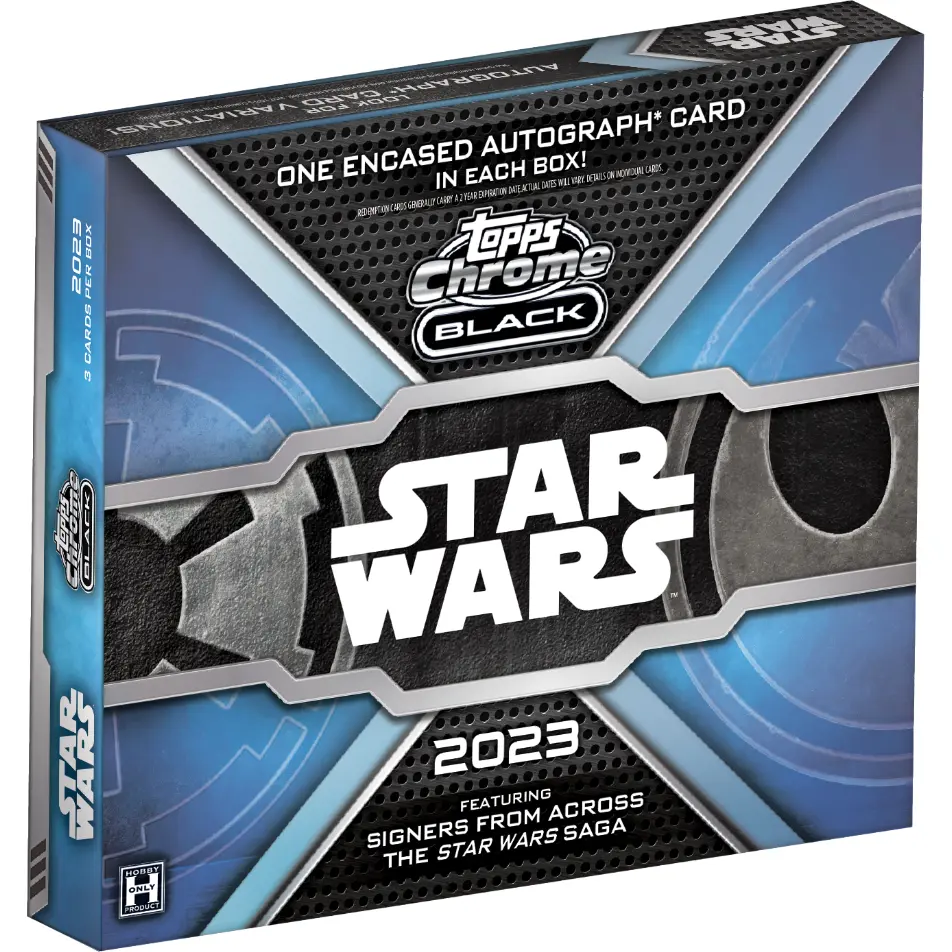 2023 Topps Star Wars Chrome Black Hobby Box