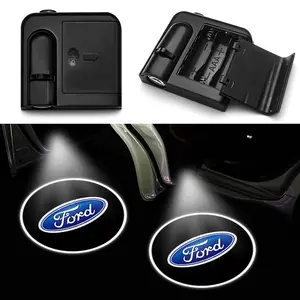 Wireless Car LED Light, Welcome Laser Projector with Ford Logo Shadow, Automotive Accessories, Easy Installation, Enhance Your Drive Experience, Led Lights Car