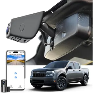 Front 4K and Rear 1080P Dash Cam fit for Ford 1st Gen Maverick 2022-2024(Model A), XL XLT Lariat, Integrated OEM Look, UHD 2160P Video, WiFi & Free App, GPS, 128GB Card