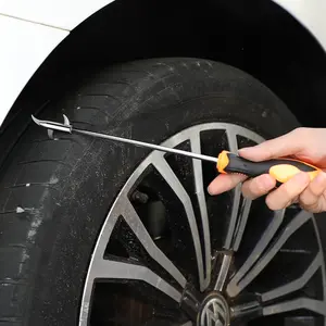 German-style car tire stone removal tool — multifunctional hook for removing stones from tires; pick/claw tool for retrieving stones from tires