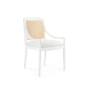 Timeless Minimalist Mid Century Upholstered Fauteuil Armchair