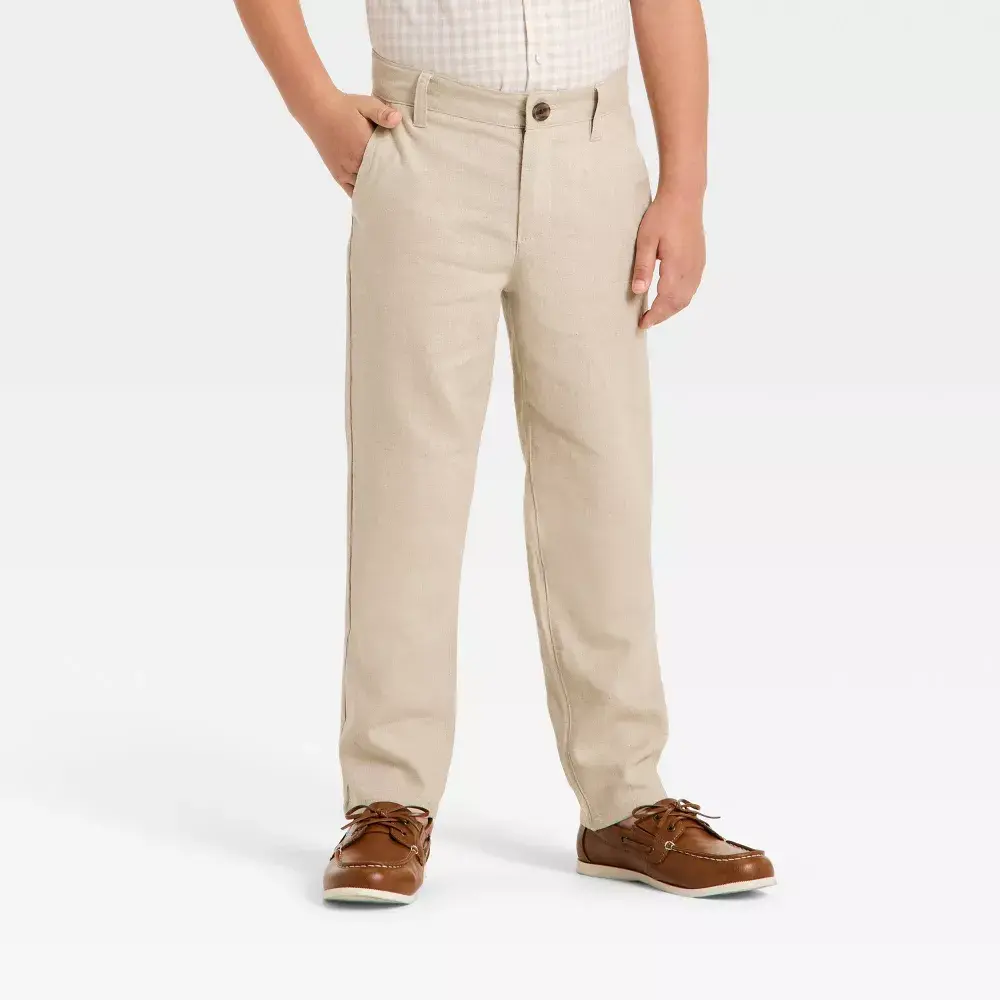 Boys' Linen Pants - Cat & Jack