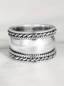 Vintage Style Braided Design Ring, Stackable Rings, Fashionable Jewelry, Fashion Accessories for Women & Girls, Simple Jewelry for Party, Daily Clothing Decor, Trendy All-match & Exquisite Jewelry for Birthday Gift