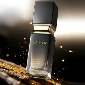 Metysur Multi-Effect Skincare Foundation, Lightweight Pad Type, Concealer Setting Powder, Long-Lasting Flawless Finish, Makeup Essential