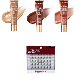 Beauty Bundle Bags - Tinted Lip Gloss Set & I Envy Eyelash Set Makeup Cosmetic