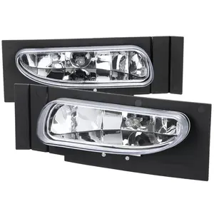 1994-1998 Ford Mustang V6 899 Fog Lights Kit (Chrome Housing/Clear Lens)