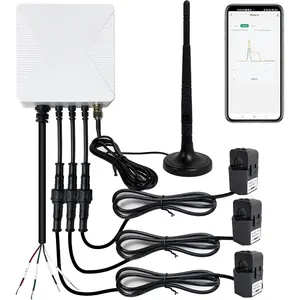 WIFi Energy  with 3 * 80A Clamp,  Power  Track Electricity in Real Time,WIFi Meter Solar/Net Metering,  Energy Automation and Control
