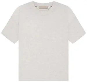 Stylish Casual Essentials Tee 'Light Oatmeal' 125BT212062F SS22 Menswear Loose Fit T-shirt