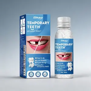 Temporary Teeth Replacement Product 30ml – Easy to Apply, Realistic & Super Strong – Beautiful Temporary Teeth – For Gaps, Missing Teeth & Confidence – DIY Smile Solution