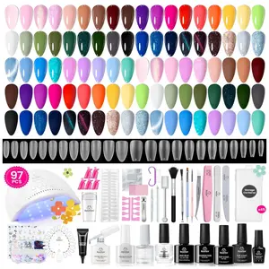 Beetles Gel Nail Polish Kit , Gel Polish Set with Base Top Coat All Season Gel Polish Starter Kit Gift for Women Complete mothersdaygift Spring Nail Taste of Spring Summer Nail Vacation Nail