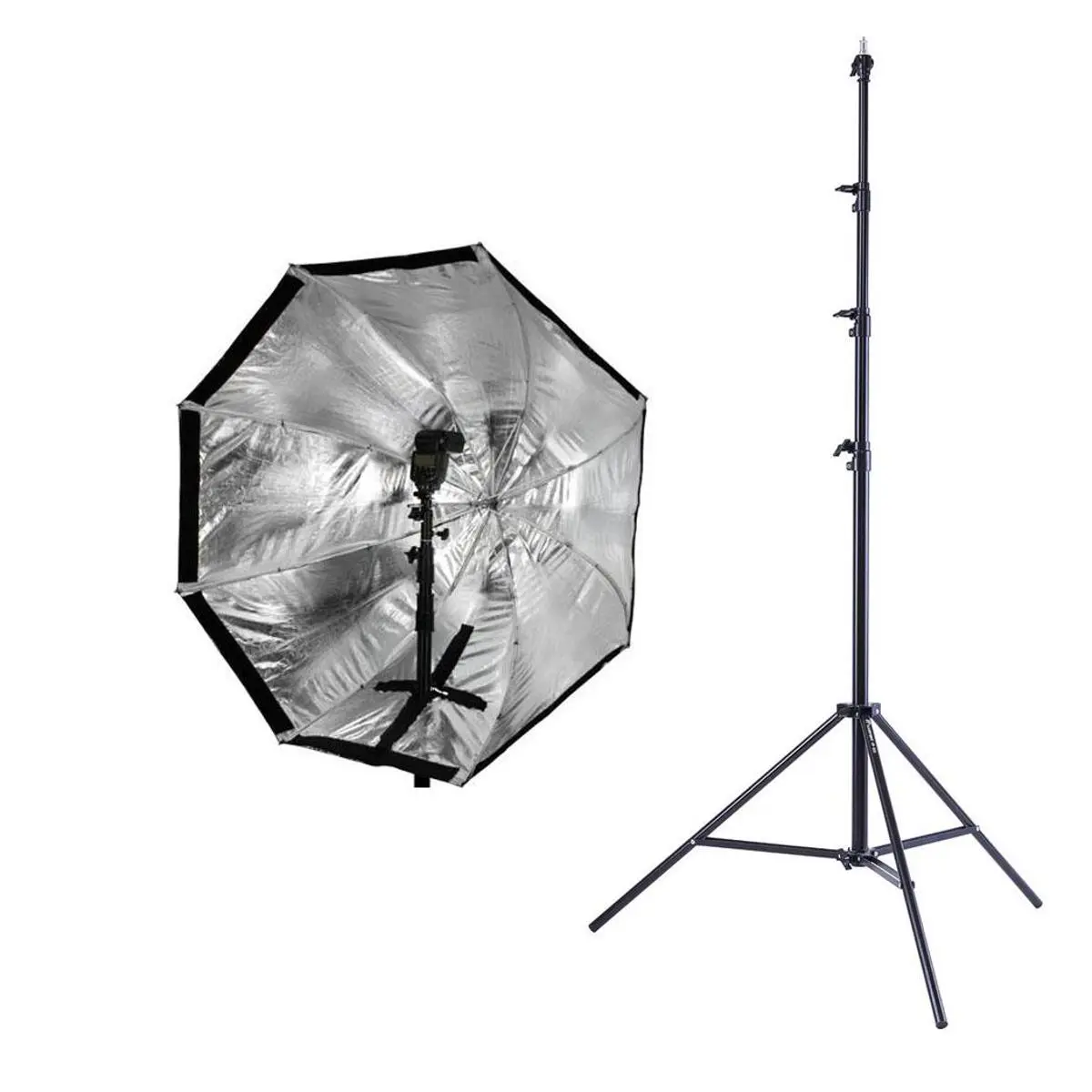Westcott 2336 43" Apollo Orb, Bundle With Flashpoint 9' Auto Stand