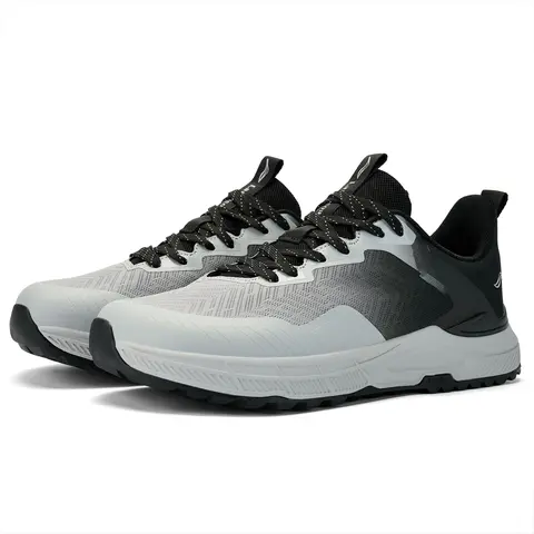 Breathable Lightweight Men's Outdoor Sneakers Wide Fit Front for Hiking Walking Trail Running Tennis Non-Slip