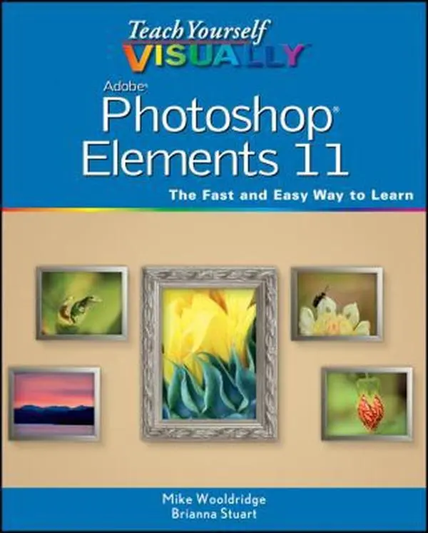 USED Book - Teach Yourself VISUALLY Photoshop Elements 11 by Mike Wooldridge (Paperback) - english