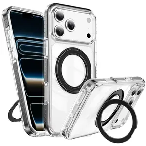 3 in-1 360° Rotating Suction iphone case