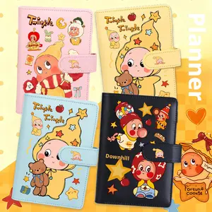 Starman-style notebook, cute and aesthetically pleasing student notebook for girls, Japanese-style cartoon diary, note-taking notebook
