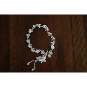 990 Fine Silver Floral Bracelet, 990 Fine Silver Baby Butterfly and Mother Bracelet, Trad Hmong Bracelet, Silver Bracelets Bracelets for women silver, Bangle Bracelets, Miao Silver Heritage, Silver Bracelets for Women, Mothersday gift