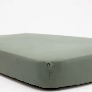 WildBird Linen Crib Sheet - Soft Bedding All Season Baby Mattress Cover for Comfortable Sleep