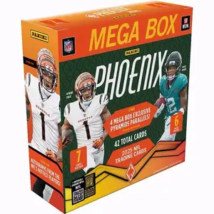 2025 Panini Phoenix Mega Box - Panini Collectible Football Sports Trading Cards