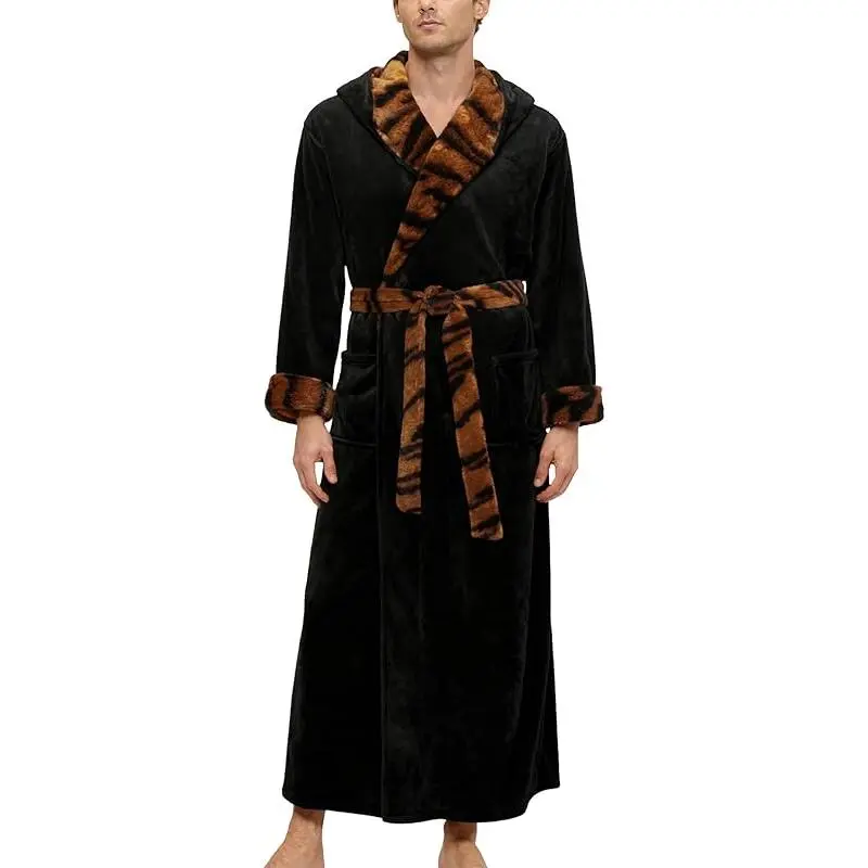 Black With Tiger Print