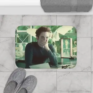 Twilight Bathmat Adorned with Elegant Graphics - Perfect for Bathroom Decor & Gift Ideas
