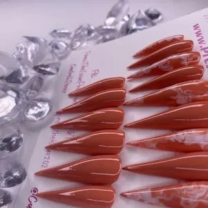 Spicy Girl Tapered Stiletto Press On Set