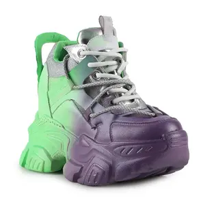 Anthony Wang Jackfruit Green Sneaker Wedge