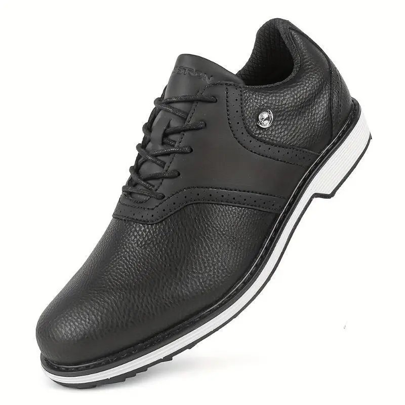 ProfessionalMen'sFauxLeatherUpperGolfShoes,Non-SlipComfyGolfTrainersFroMen'sOutdoor ProfessionalMen'sFauxLeatherUpperGolfShoes,Non-SlipComfyGolfTrainersFroMen'sOutdoor