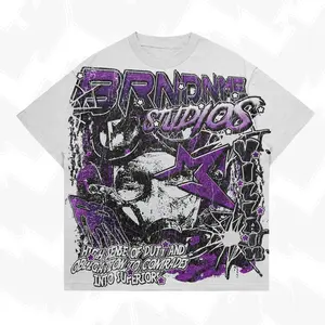 High sense of duty and obligation To comerades into superiors Purple Tops 2024 T shirt Graphic tees streetwear, Y2K style Graphic Casual Cotton Short Sleeve T-Shirt Classic Crewneck