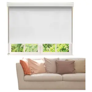 ShadeMart Blackout Roller Shades Cordless Free Stop Thermal Insulated Pull Down Blinds