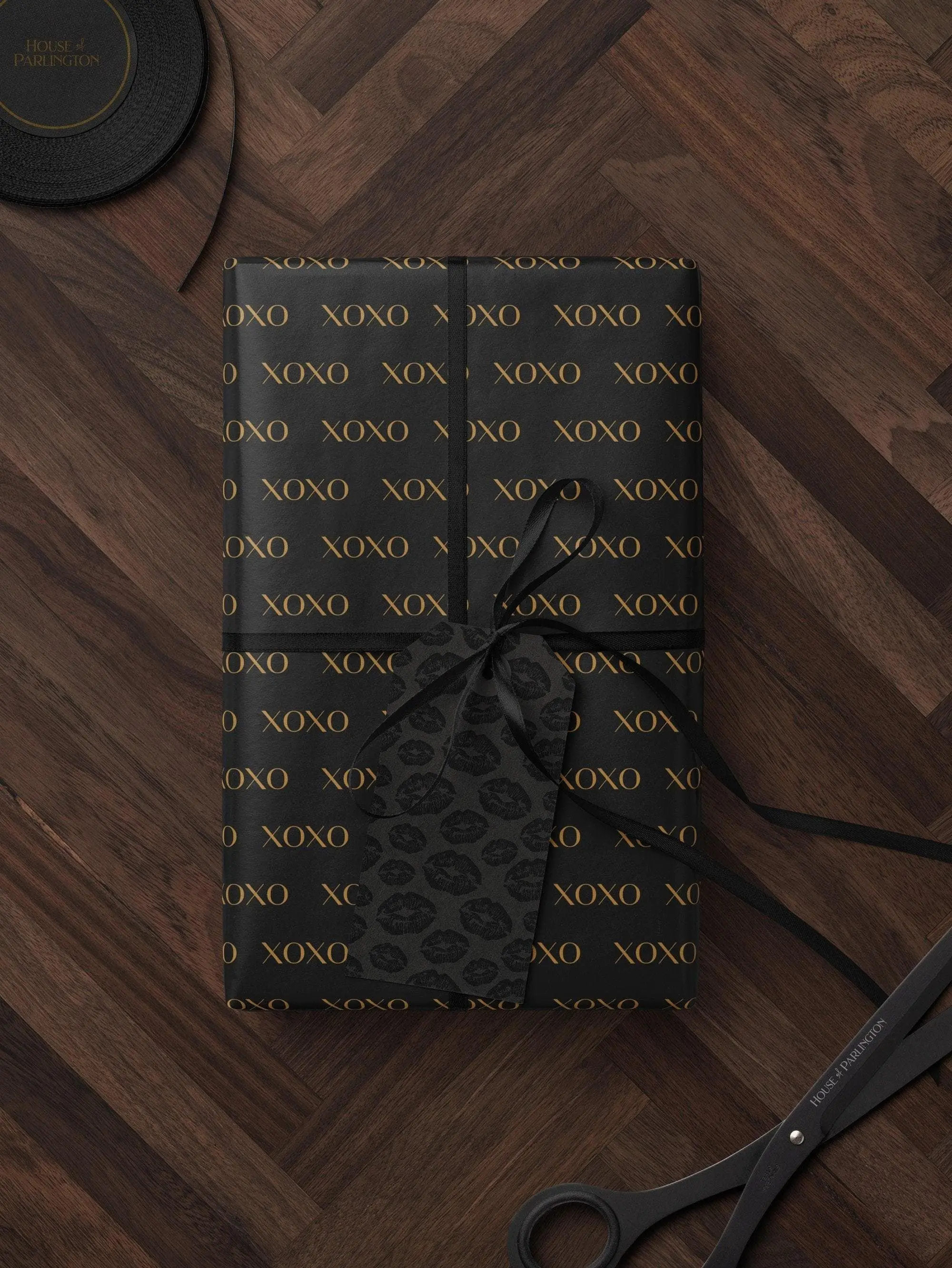 Xoxo Wrapping Paper Love Gift Wrap For Special Occasion Wrapping Paper Wedding Gift For Valentines Day Gift For Her Date Night Gift