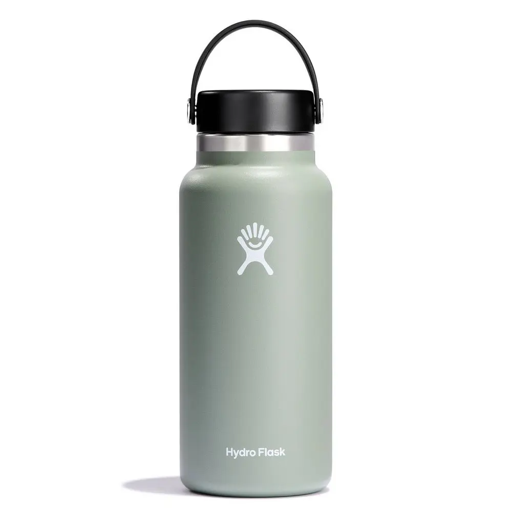 Hydro Flask 32oz Wide Mouth Bottle - Agave: Vacuum-Insulated BPA-Free Leakproof