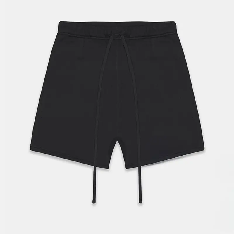 Men’s Casual Drawstring Shorts –Color Stretch Limo