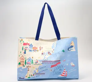 Spartina 449 "Greetings From" Market Tote