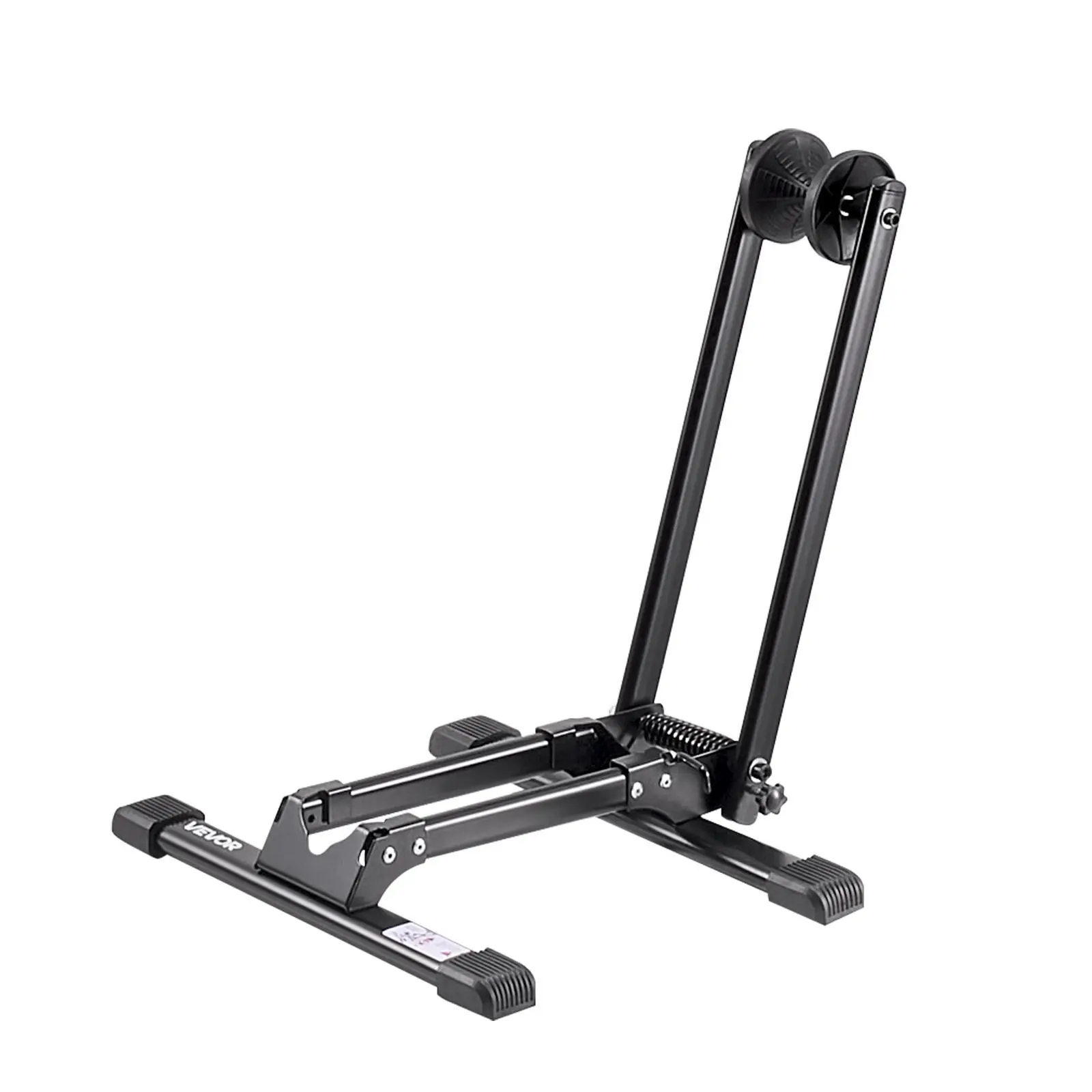 【Summerfinds】VEVOR Bike Rack,Fits 20 to 29 Inch Mountain & Road BikesAlloy Steel Rust-Resistant Bike Floor Stand RackFoldable Bicycle Stand for EntrywayGarageHome Bikes Parking & Storage1 PackBlack