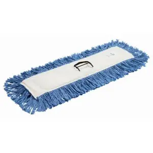 212 MAIN Dust Flat Microfiber Mop Refill, 24 in. Envelope Back, Washable Pre-Laundered, Compatible with Rubbermaid Commercial Products 209295 for Household Cleaning, Microfiber Mop Heads, Dust Flat Mop