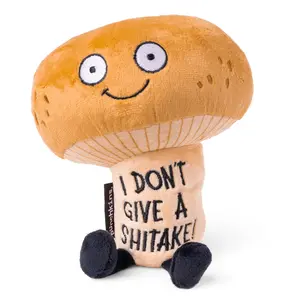 "I Don't Give A Shitake" Mushroom Plush