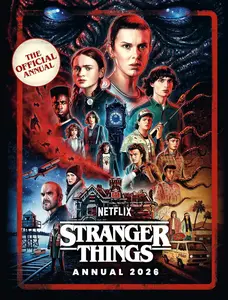 Stranger Things Annual 2026 Official Netflix Guide Book Collector’s Edition Fan Gift Hawkins Series TV Show Merchandise English Book