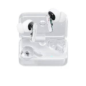 Sansui W7 in ear Wireless Earbuds, 2024 Bluetooth 5.4 Headphones Sport, Bluetooth Earbuds with ENC Noise Canceling Mic, 32H Stereo Wireless Headphones IP5 Waterproof with ,Display for Running/Workout