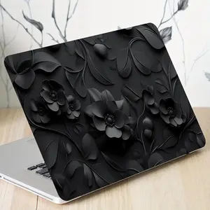Flower Pattern Laptop Case, Waterproof & Anti-scratch Laptop Skin Sticker, Universal Laptop Art Sticker, Laptop Accessories for Women & Men, Laptop Casing