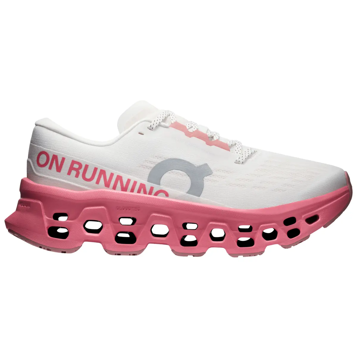 On Running Cloudmonster 3 Ivory Camellia Women's Fashion Shoes New