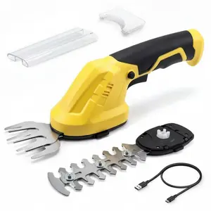 2-in-1 Wireless Hedge Trimmer & Grass Shear – 7.2V Rechargeable Handheld Pruner – Lightweight, Portable, Type-C Charging – Ideal for Garden, Lawn, and Yard Pruning