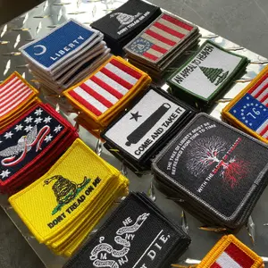 FLAGS OF DEFIANCE - Iron-On/Sew-On Patches