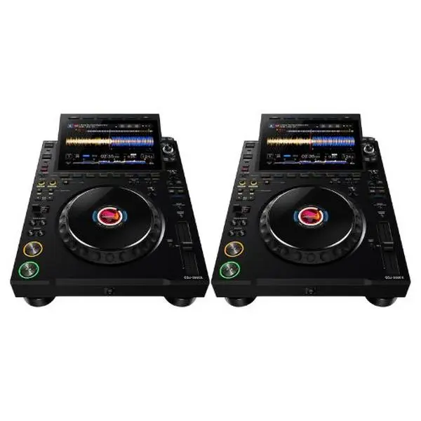 2x AlphaTheta CDJ-3000X Next Gen DJ Player w/ built in Wifi