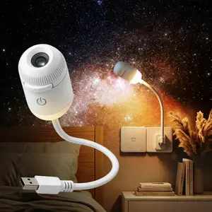 USB starry night light with night light, suitable for home settings, clear projection. USB Charging Lamp, USB‑C Rechargeable, LED, Outdoor Fun