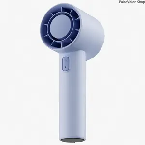 Portable Turbo Mini Fan, USB Rechargeable Ice Cooling Wind Blower