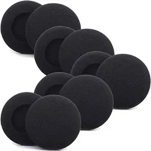 Ear Chions Foam Replacement for Supra Pl Encore and Most Standard Size Office Telephone Headsets H251 H251N H261 H261N H351 H351N H361 H361N Headphones Disposable Coers, 5 Pairs (10)